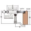 Κλειδαρια Χωνευτη B.t. Inox – Aisi316 Εξαιρετικης Ποιοτητας Στρογγυλη Χωρίς Κλειδαριά