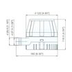 Αντλια Σεντινας 12v 1250 gph 79lt/min 3.5a