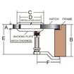 Κλειδαρια Χωνευτη Τετραγωνη Β.τ. Inox – Aisi316