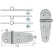 Μεντεσες Inox-Aisi316 Standard