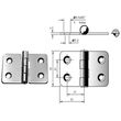 Μεντεσες Inox-Aisi316