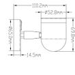 Φως Αναγνωσης led 12v dc 12vdc