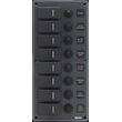 Αδιαβροχος Πινακας Αλουμινιου 12v/24v 4 x on-off