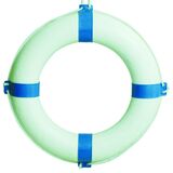 Κυκλικο Σωσιβιο Πολυστερινης 65x40cm Μπλε 02022-65bl
