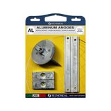 Κιτ Ανοδιων Aluminum kit Mercury 75-80-90-100-115 efi