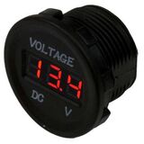 Βολτομετρο Ψηφιακο με Κοκκινο led 5-30v 12/24