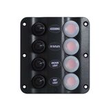 Πινακας Αδιαβροχος με 4 Διακόπτες