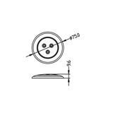 Πλαφονιερα Οροφης led Εξωτερικη / Χαμηλου Προφιλ 12vdc