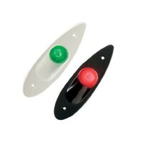 ΦΑΝΟΣ ΠΛ.ΝΑΥΣ.ΚΟΚ-ΠΡΣ L19.5xW6cm ΛΕΥΚΟ ZEY 01336-WLED