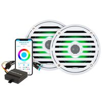 Αδιαβροχα Ηχεια Elite 6.5 rgb 03427-wh