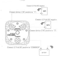 Επιλογεας 2 Μπαταριων 1-2-Βοτη 04042