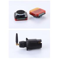 Σετ Φαναρια Πορειας Ασυρματα Τετραγωνα Μαγνητικα 01857