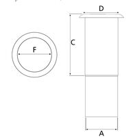 Υδρορροη με ολο το Μηκος Σπειρωμα