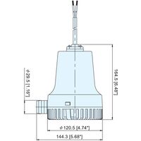 Anτλιaς Σεντινας 1400gph