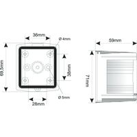 Φανος Πλευρικος Πρασινος