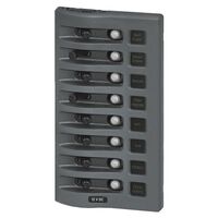 Πινακας Αδιαβροχος με Θερμικες Ασφαλειες 12v dc 24v dc