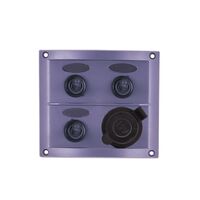Πινακας με Αναπτηρα 12vdc 3