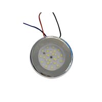 Διχρωμη Αδιαβροχη Χωνευτη Πλαφονιερα led 12v Χωνευτή