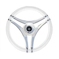 Τιμονι Πολυουρεθανης με Inox Ακτινες