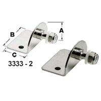 Πλακα Στερεωσης Αμορτισερ Αεριου 30x50x30mm Εσωτερικό Σπείρωμα