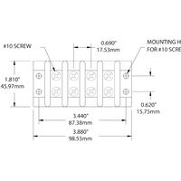 Τερματικο Καλωδιων 300v Ac/dc