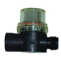 Φιλτρο Αντλιας Διαφανες Πλαστικο Βιδωτο