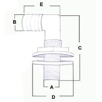 Υδρορροη Γωνιακη Πλαστικη
