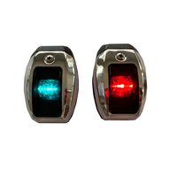Φανος Πλευρικος Ναυσιπλοϊας led 12/24 v