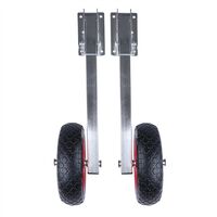 Σετ Ροδες Φουσκωτων Σκαφων Συμπαγεις Inox