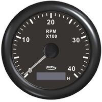 Στροφομετρο 4000rpm Ψηφιακο Ωρομετρο Μαυρο 12/24