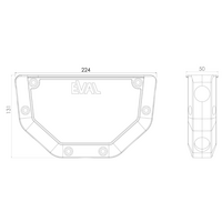 Πλατη Στηριξης Εξωλεμβιας Μηχανης για Ιστιοπλοϊκα