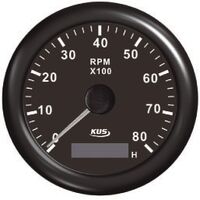 Στροφομετρο 8000rpm Ψηφιακο Ωρομετρο Μαυρο 12/24