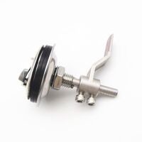 Κλειδαρια Στρογγυλη Χωνευτη Aisi316 Χωρίς Κλειδί