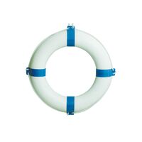 Κυκλικο Σωσιβιο Πολυστερινης 65x40cm Μπλε 02022-65bl