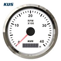 Στροφομετρο 4000rpm Ψηφιακο Ωρομετρο Μαυρο 12/24
