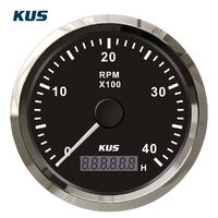 Στροφομετρο 4000rpm Ψηφιακο Ωρομετρο Μαυρο 12/24