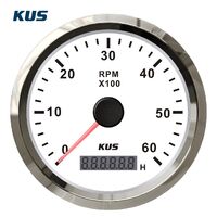 Στροφομετρο 6000rpm Ψηφιακο Ωρομετρο Μαυρο 12/24