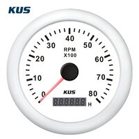 Στροφομετρο 8000rpm Ψηφιακο Ωρομετρο Λευκο 04519-w