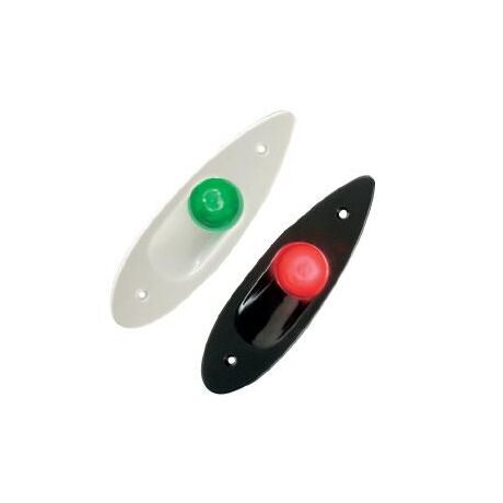 ΦΑΝΟΣ ΠΛ.ΝΑΥΣ.ΚΟΚ-ΠΡΣ L19.5xW6cm ΛΕΥΚΟ ZEY 01336-WLED