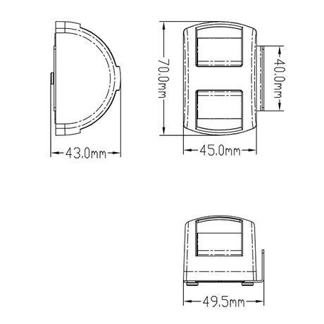 Φανοι Ναυσιπλοϊας led 03111-Combo