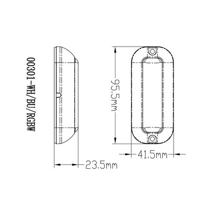 Φως Υποβρυχιο led 03818-bl