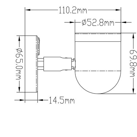 Φως Αναγνωσης led 12v dc 12vdc