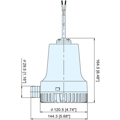 Anτλιa Σεντινας 1750gph