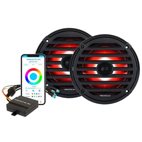 Αδιαβροχα Ηχεια Elite 6.5" rgb