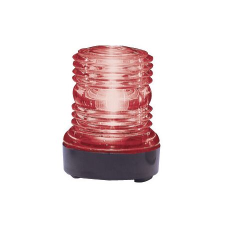 Φανος Περιβλεπτος Κοκκινος 12v/10w 360°