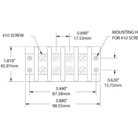 Τερματικο Καλωδιων 300v Ac/dc