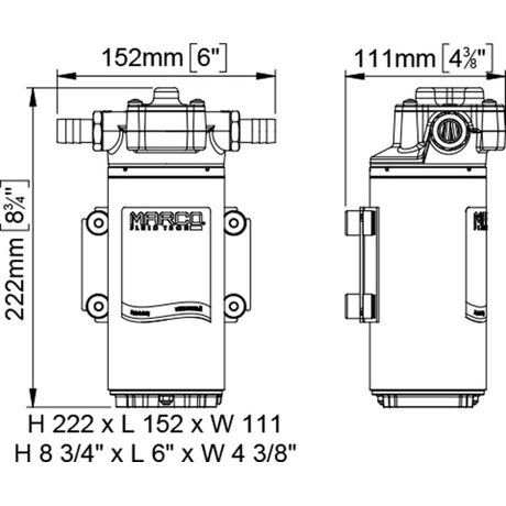 Αντλια Marco Πετρελαιου