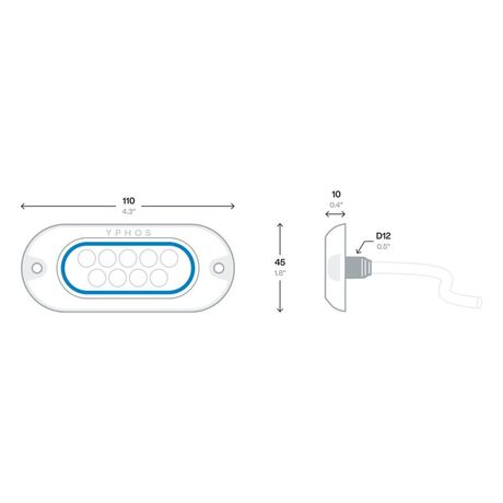 Υποβρυχιο φωσ Yphos Model 1 12