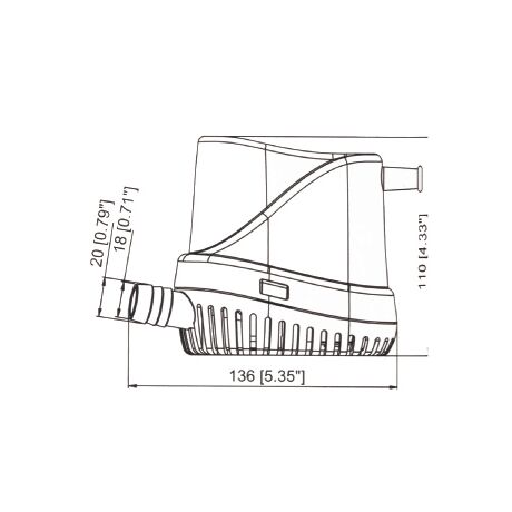 Πληρως Αυτοματh Ανtλιa Σεντινας 500 gph 31lt/min 12v