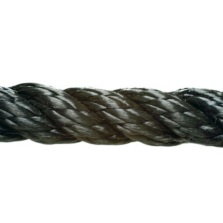 Σχοινι Στριφτο Μαυρο Πολυεστερ φ20 02853-20